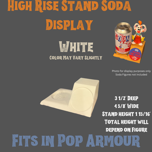 3D Printed Funko High Rise Soda Stands – Custom Accessories for Your Collectibles