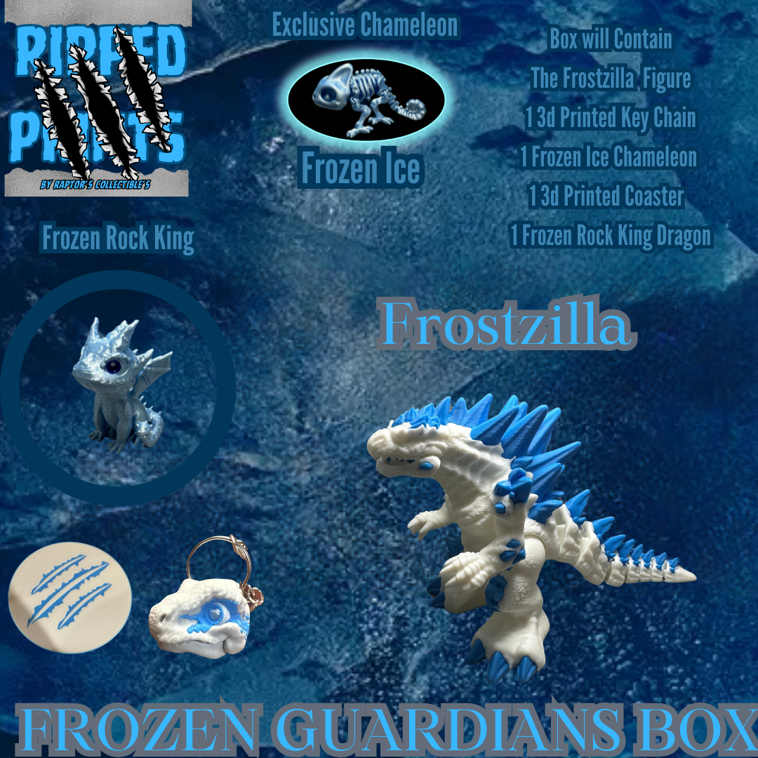 Ripped Prints Frozen Guardians 3D Printed Mystery Box