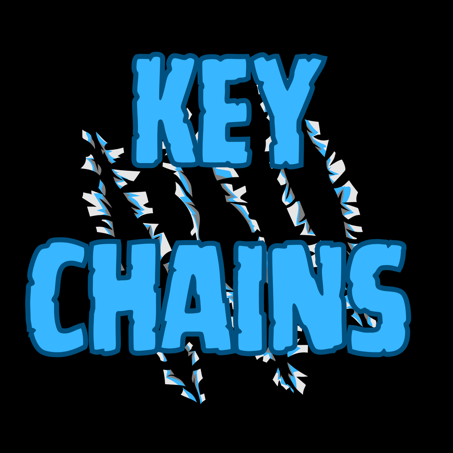 🦖 Ripped Prints – 3D Printed Keychain Collection