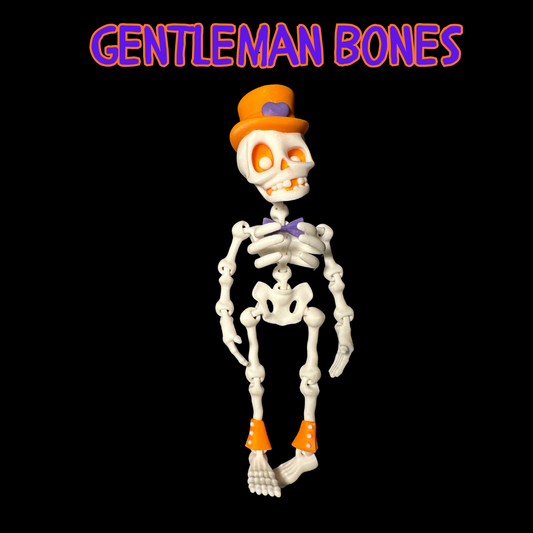 Gentleman Bones – 3D Printed Skeleton Collectible