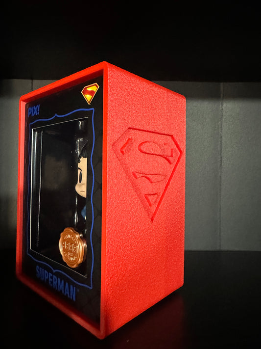 Custom Superman PIX! Display Box – Heroic Collector Edition