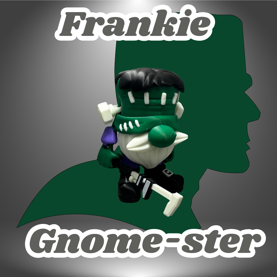 Frankie Gnome-ster – 3D Printed Flexi Horror Gnome